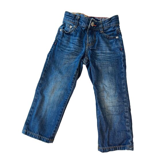 Mini‎ Boden Size 2 Classic Denim Jeans Straight Leg - Picture 1 of 6